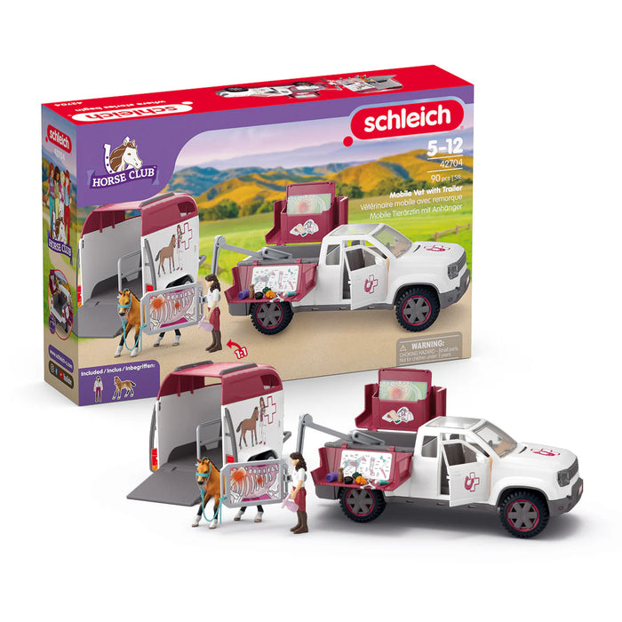 Schleich | Horse Club | Mobile vet with trailer