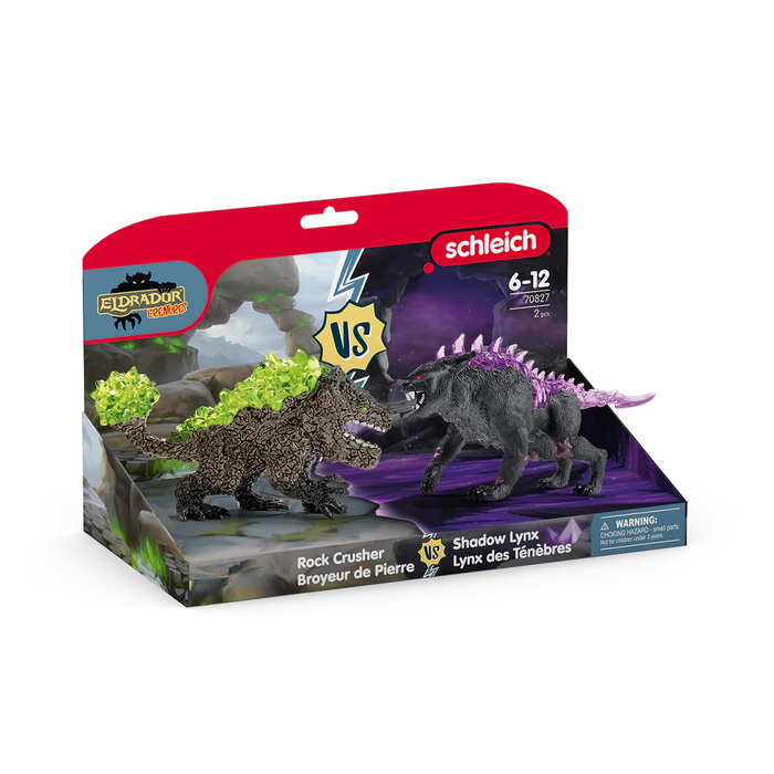 Schleich | Eldrador | Shadow Lynx v's Rock Crusher