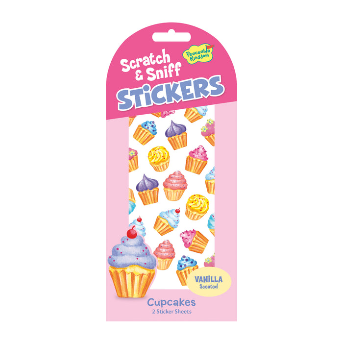Scratch & Sniff Stickers | Cupcakes
