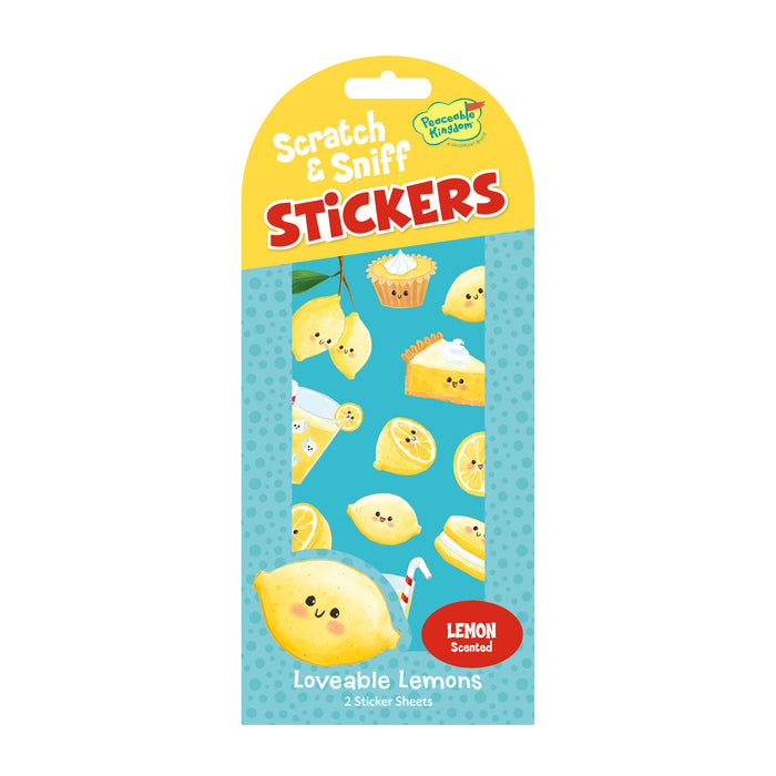 Scratch & Sniff Stickers | Lemon