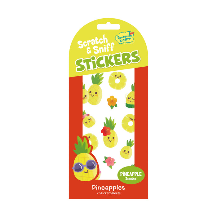 Scratch & Sniff Stickers | Pineapple