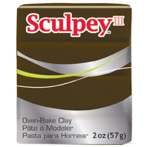 Sculpey | Sculpey III | Suede Brown 57g