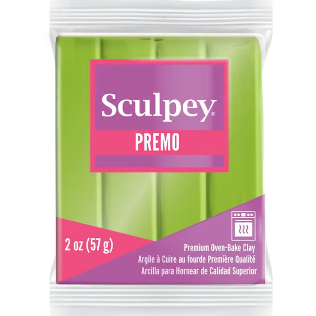 Sculpey | PREMO | Bright Green Pearl 57g