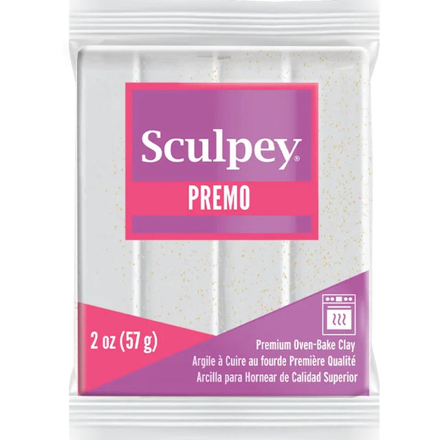 Sculpey | PREMO | White Gold Glitter 57g
