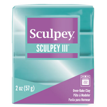 Sculpey | Sculpey III | Teal Pearl 57g