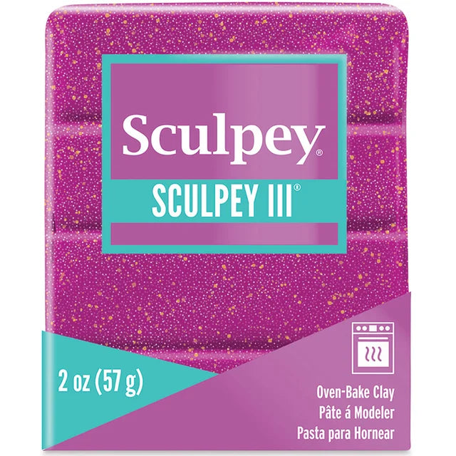 Sculpey | Sculpey III | Violet Glitter 57g