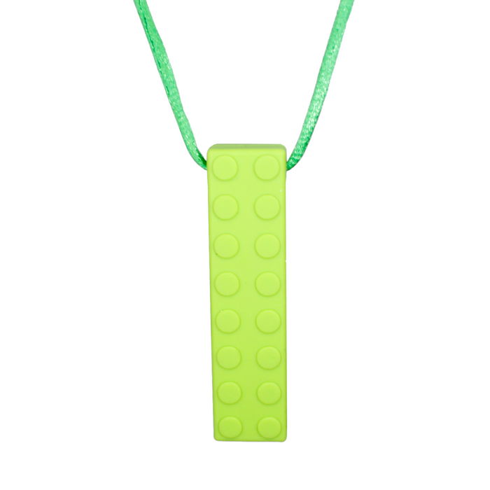 Sensory Chew Necklace | Building Block