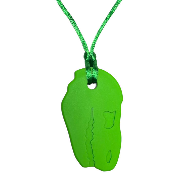 Sensory Chew Necklace | Dinosaur T-Rex