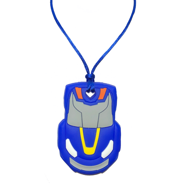 Sensory Chew Necklace | Racing Car