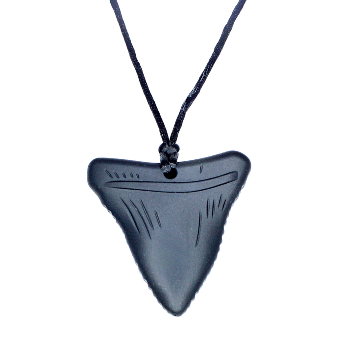 Sensory Chew Necklace | Shark Tooth