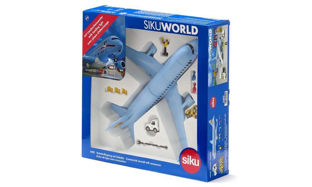 Siku | Commercial Aircraft with Accessories