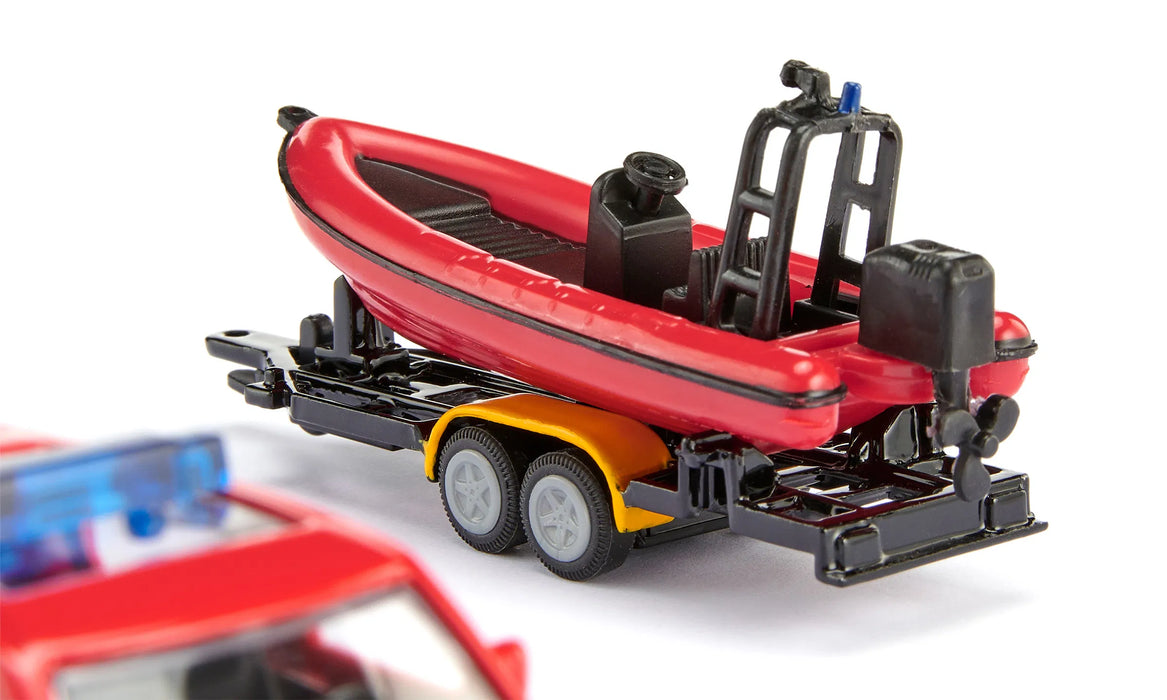 Siku | Land Rover Defender with boat