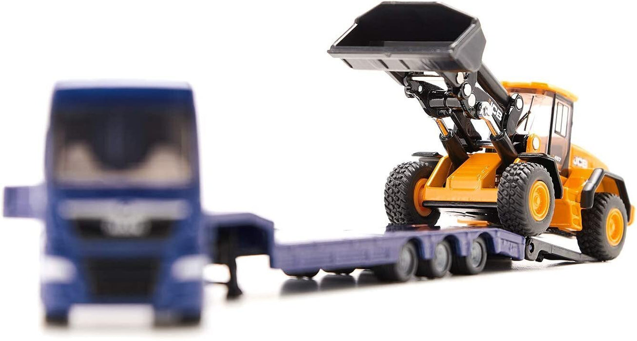 Siku | MAN TGX XXL Truck with Low Loader and JCB Wheel Loader