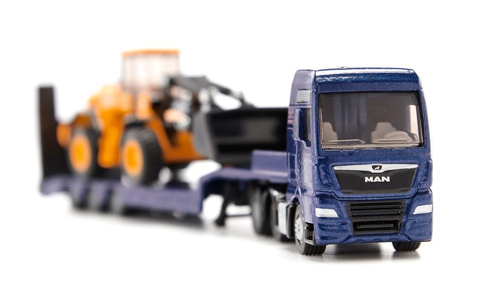 Siku | MAN TGX XXL Truck with Low Loader and JCB Wheel Loader