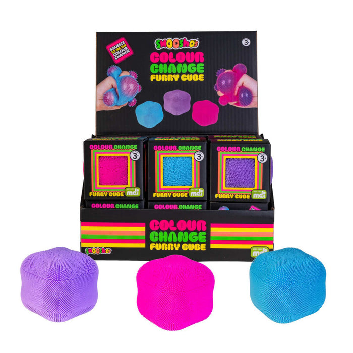 Smoosho's | Colour Change FURRY Cube