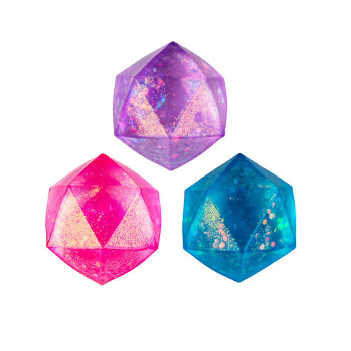 Smoosho's | Polyhedron Jelly Cube - Glitter
