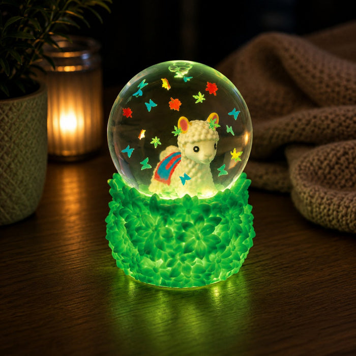 Smoosho's | Snow Globe GID Alpaca