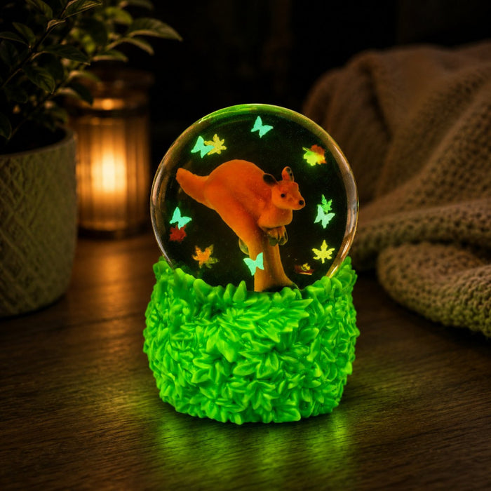Smoosho's | Snow Globe GID Kangaroo
