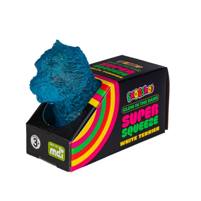 Smoosho's | Super Squeeze GID White Terrier