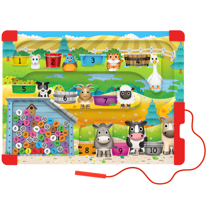 Sort & Learn Magnetic Puzzle – Counting