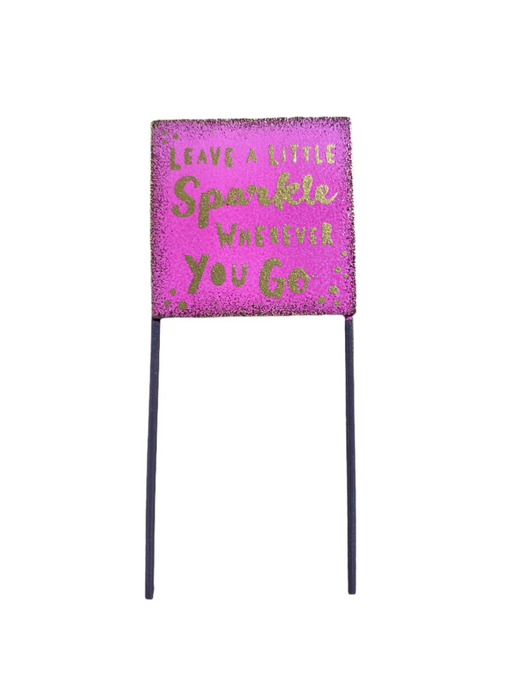 Mini Sparkle Wherever Sign