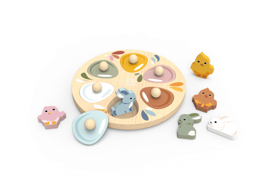 Speedy Monkey | Puzzle | Garden Surprise - Chicks & Bunnies