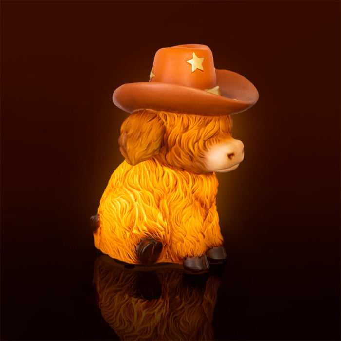 Table Lamp - Highland Cow