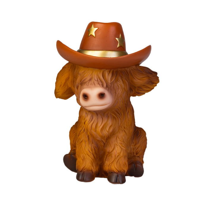 Table Lamp - Highland Cow