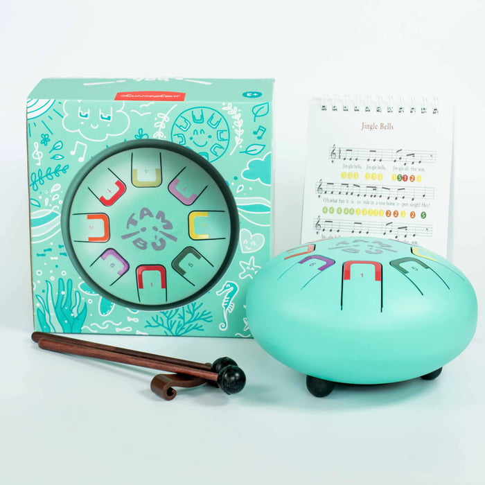 Tambú Baby Metal Drum - Teal Pearl