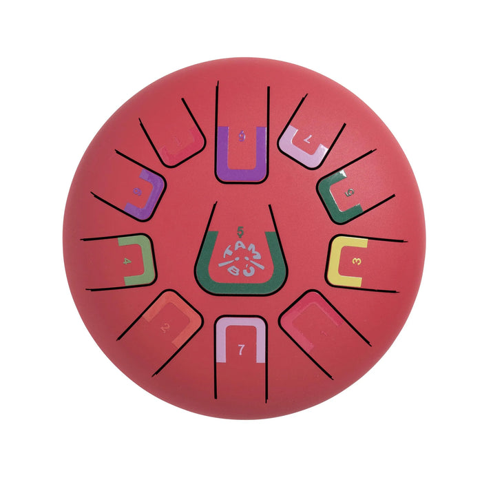 Tambú Metal Drum - Scarlet Sunset