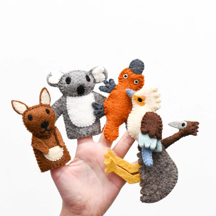 Tara Treasures | Australian Animals A - Finger Puppet Set