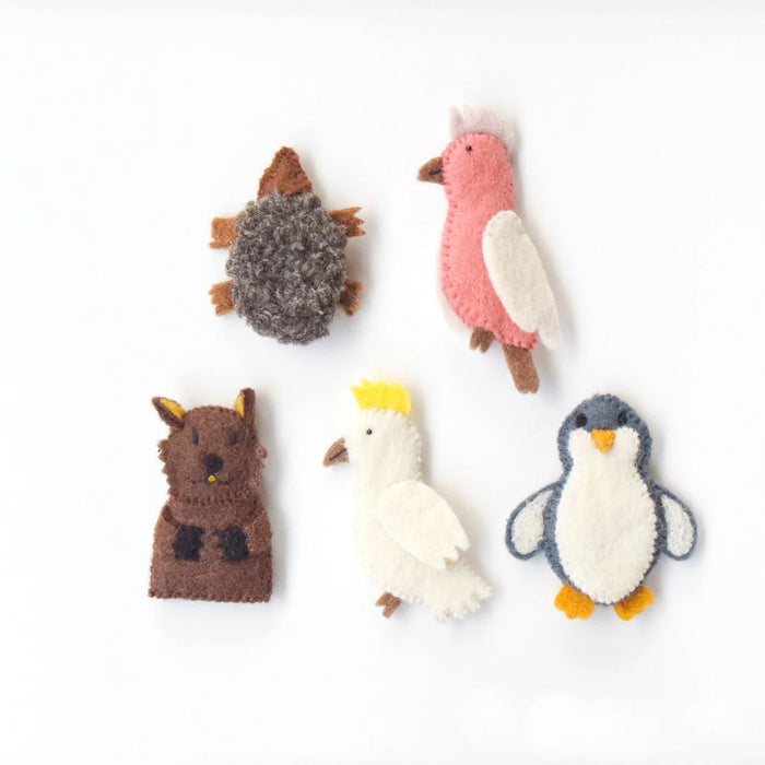 Tara Treasures | Australian Animals B - Finger Puppet Set