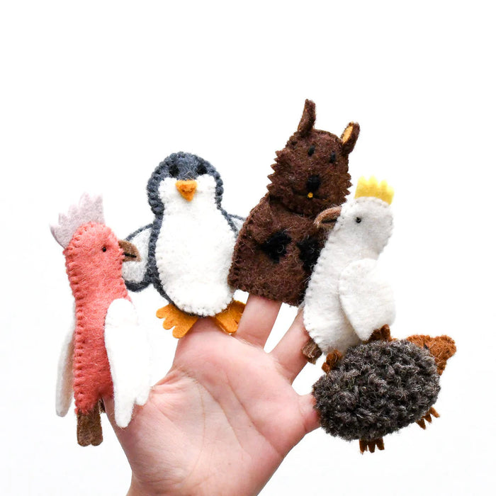 Tara Treasures | Australian Animals B - Finger Puppet Set