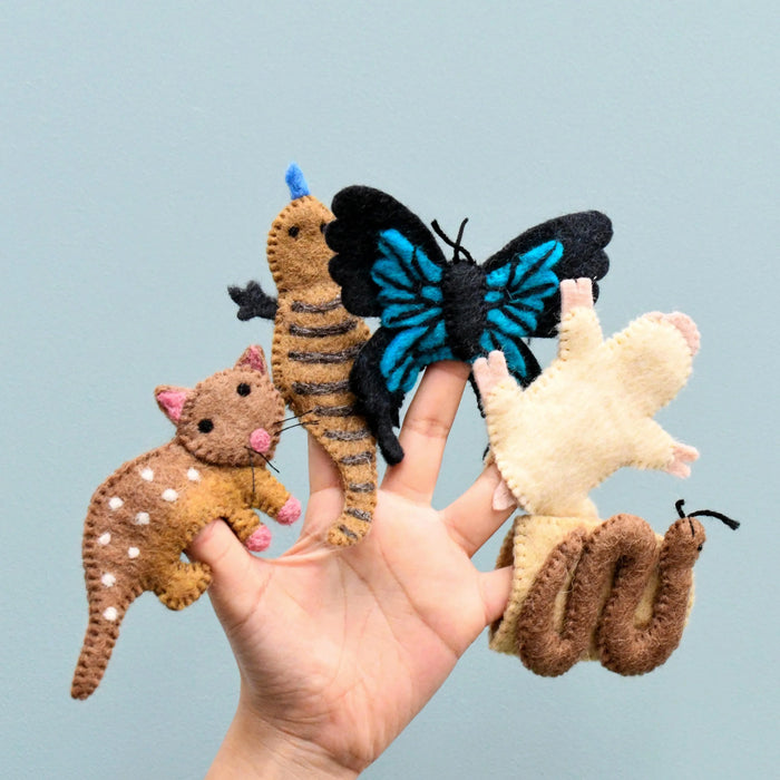 Tara Treasures | Australian Animals F - Finger Puppet Set