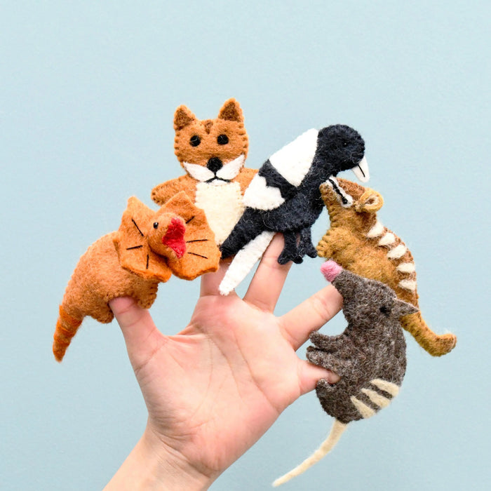 Tara Treasures | Australian Animals G - Finger Puppet Set