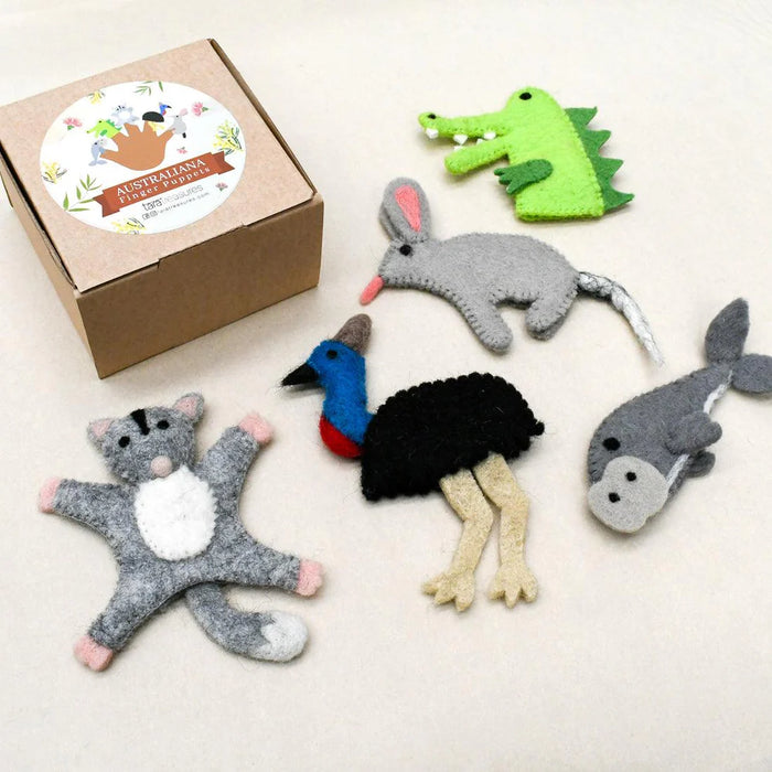 Tara Treasures | Australian Animals C - Finger Puppet Set