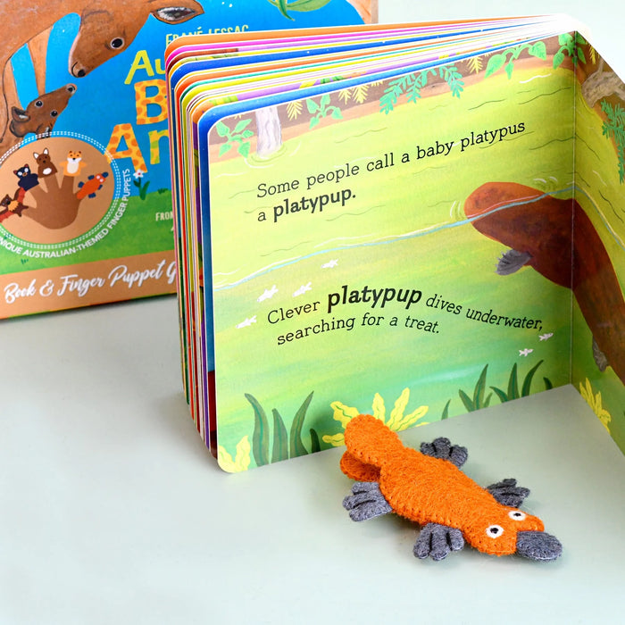 Tara Treasures | Book & Felt - Australian Baby Animals