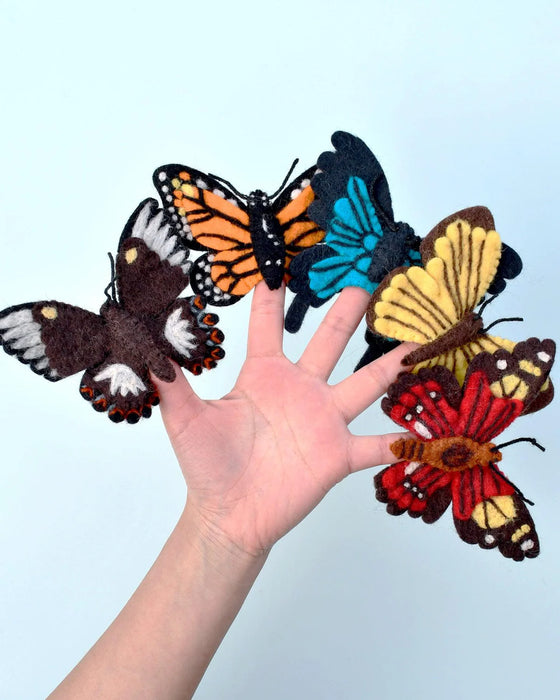 Tara Treasures | Butterflies Finger Puppet Set