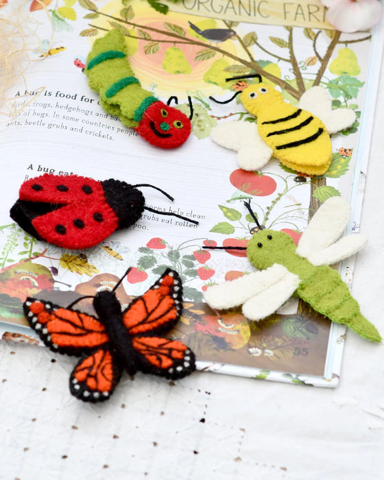 Tara Treasures | Insects and Bugs - Finger Puppet Set