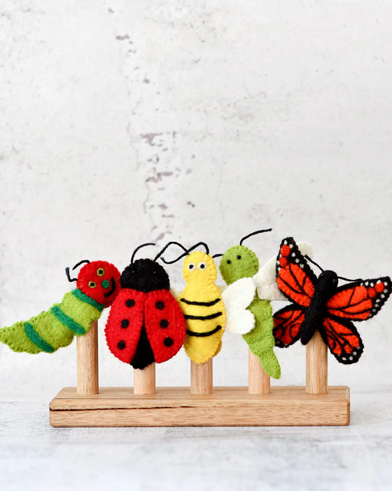 Tara Treasures | Insects and Bugs - Finger Puppet Set