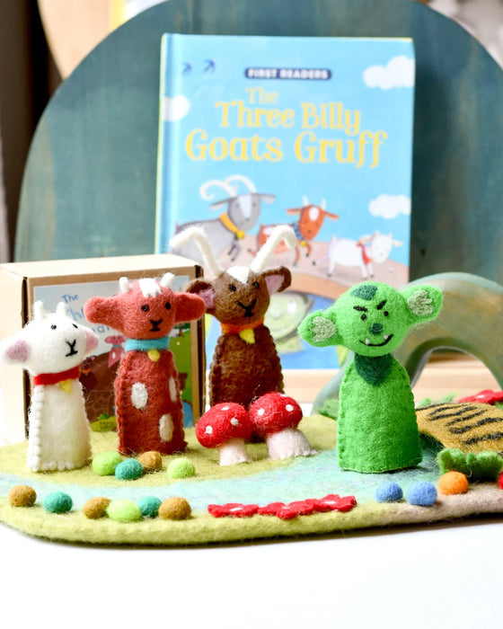 Tara Treasures | Felt - 3 Billy Goats Gruff