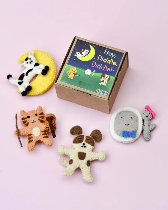 Tara Treasures | Felt - Hey Diddle Diddle