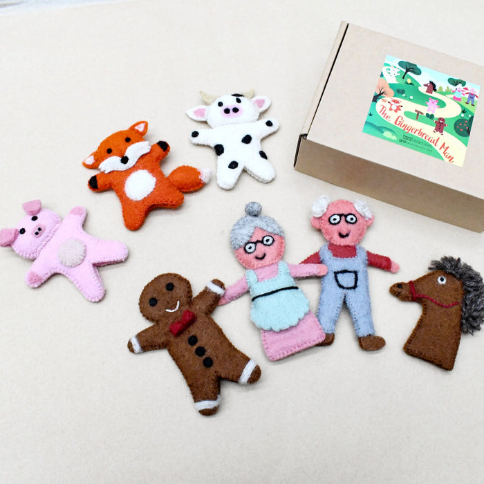 Tara Treasures | Felt - The Gingerbread Man