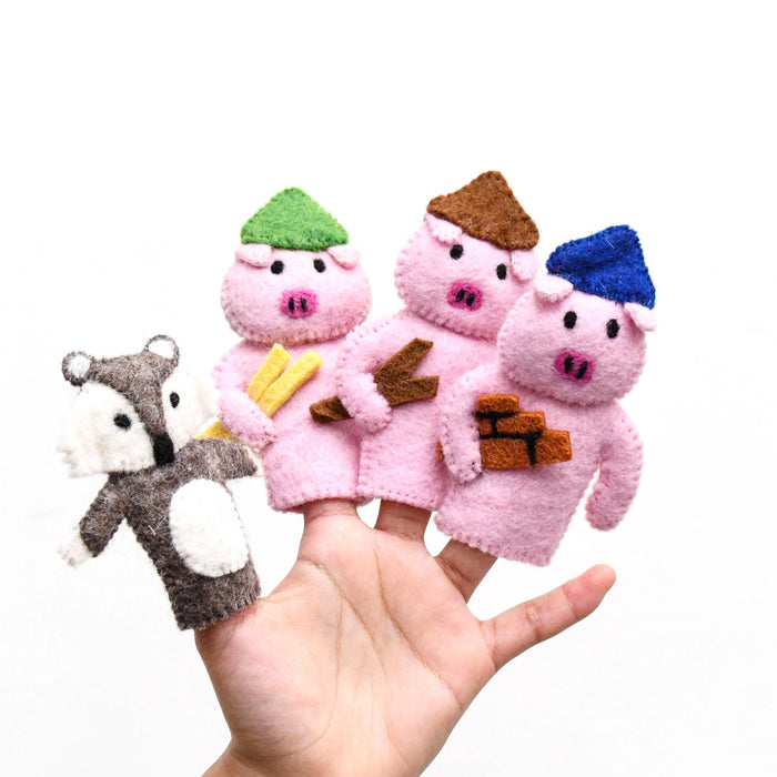 Tara Treasures | Felt - The Three Little Pigs