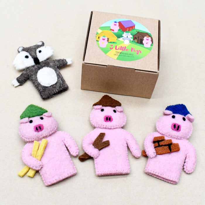 Tara Treasures | Felt - The Three Little Pigs