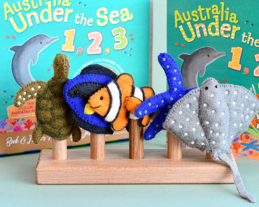 Tara Treasures | Book & Felt - Under the Sea 123