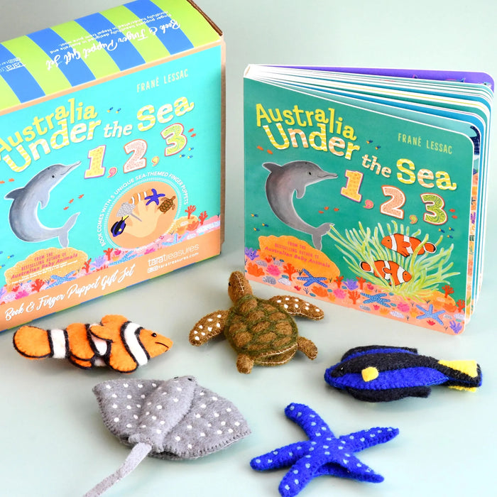 Tara Treasures | Book & Felt - Under the Sea 123