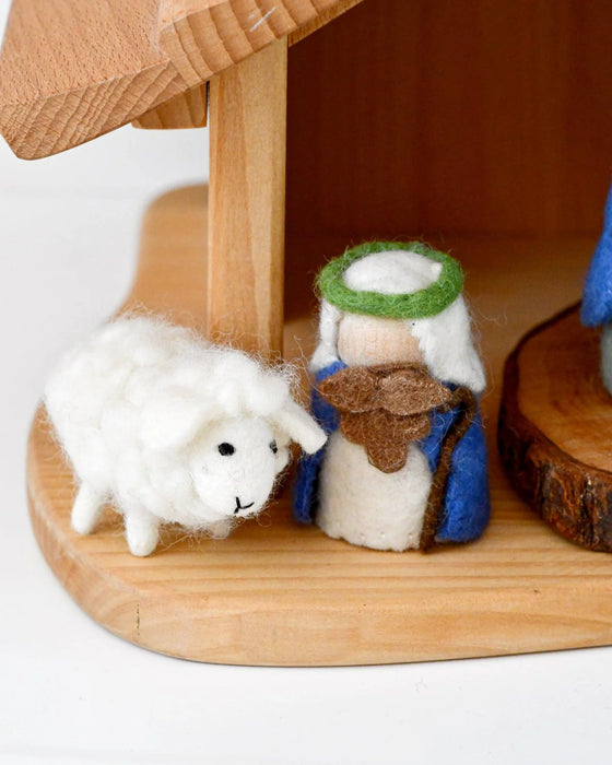 Tara Treasures | Felt Nativity Peg Dolls Set