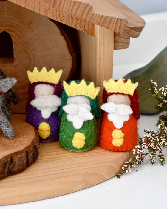 Tara Treasures | Felt Nativity Peg Dolls Set