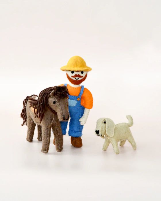 Tara Treasures | Felt Old MacDonald Farmer